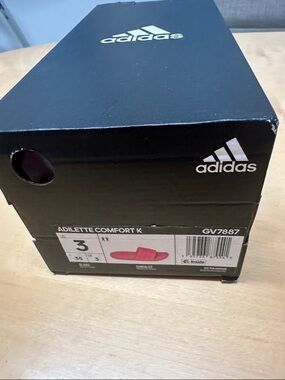 adidas Adilette Comfort K Slides - Red